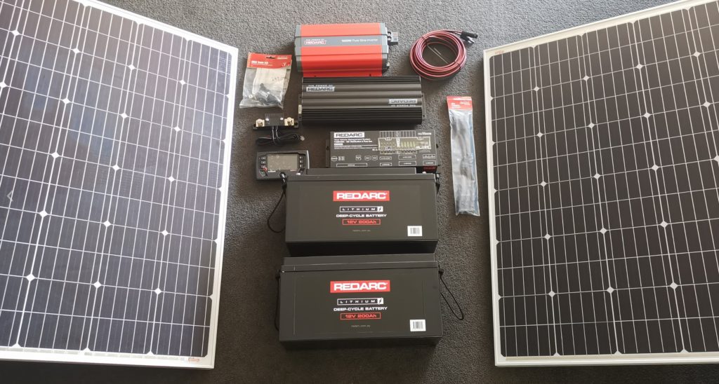 Extra Anderson battery hard wire connection – Overland Solar